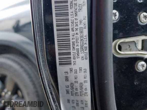 2019 Ram 1500 Warlock z VIN 1C6RR6GG9KS618659, wystawiony jako Copart lot #56914565 z przebiegiem 96 803 mil mil oraz Szkoda całkowita • Salvage title. Historia ofert i sprzedaży dostępna na DreamBid. Obrazek 13.