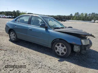 2001 Hyundai Elantra GLS with VIN KMHDN45D21U109684, listed as a Copart auction lot 51888855 with 174,105 mi miles and Salvage title. Bid and sale history available at DreamBid. Image 4.