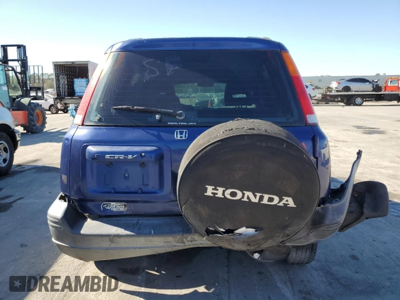 1999 Honda CR-V EX with VIN JHLRD176XXC075179, listed as a Copart auction lot 84598124 with 251,004 mi miles and Salvage Title. Bid and sale history available at carsss.com. Image 6.