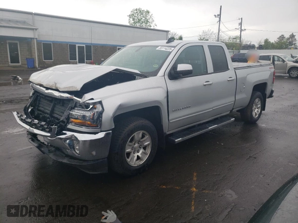 2018 Chevrolet Silverado 1500 LT with VIN 1GCVKREH8JZ102484, listed as a Copart auction lot 55114225 with 59,185 mi miles and Salvage Title. Bid and sale history available at DreamBid. Image 1.
