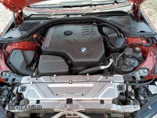 2020 BMW 3 Series 330i with VIN 3MW5R1J01L8B44177, listed as a Copart auction lot 53587184 with 54,326 mi miles and Salvage Title. Bid and sale history available at carsss.com. Image 11.