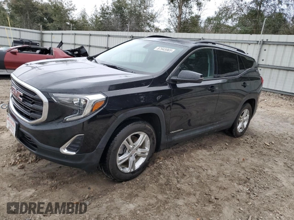 2018 GMC Terrain SLE Diesel with VIN 3GKALUEU1JL172366, listed as a Copart auction lot 87945965 with 136,841 mi miles and Non Repairable. Bid and sale history available at carsss.com. Image 1.