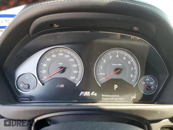 2018 BMW M4 with VIN WBS4Y9C5XJAA92487, listed as a Copart auction lot 68192164 with Not Provided miles and Salvage Title. Bid and sale history available at carsss.com. Image 9.