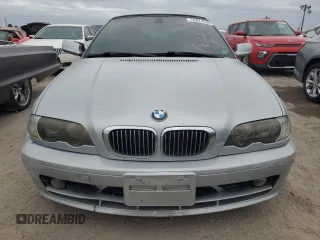 2003 BMW 3 Series 325Ci with VIN WBABS33423PG92549, listed as a Copart auction lot 76874284 with 0 mi miles and Salvage Title. Bid and sale history available at carsss.com. Image 5.