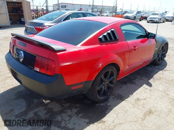 2007 Ford Mustang Deluxe with VIN 1ZVFT80N575345515, listed as a IAAI auction lot 42008753 with 165,871 mi miles and . Bid and sale history available at DreamBid. Image 4.