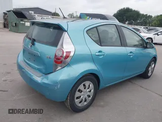 2012 Toyota Prius One with VIN JTDKDTB33C1021767, listed as a IAAI auction lot 42466233 with 159,372 mi miles and . Bid and sale history available at DreamBid. Image 4.