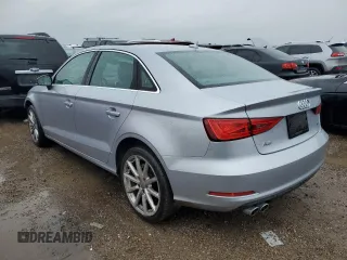 2015 Audi A3 2.0 TDI Premium Plus with VIN WAUCJGFF0F1043932, listed as a Copart auction lot 87008694 with 0 mi miles and Salvage Title. Bid and sale history available at carsss.com. Image 2.