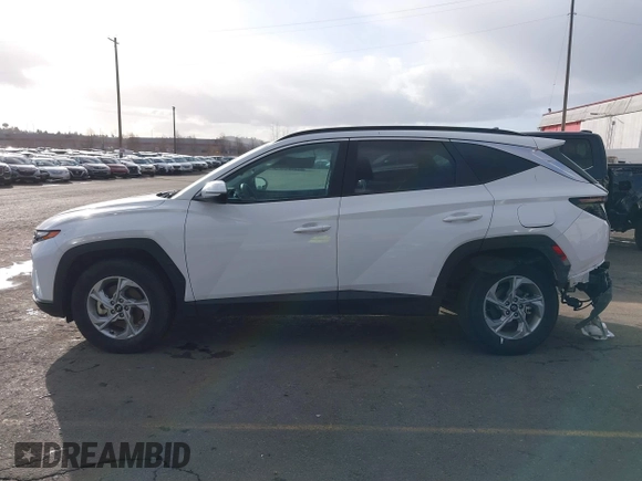 2023 Hyundai Tucson SEL with VIN 5NMJBCAE1PH284047, listed as a IAAI auction lot 41658005 with 16,521 mi miles. Bid and sale history available at carsss.com. Image 14.