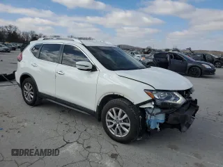 2019 Nissan Rogue SV with VIN KNMAT2MTXKP534841, listed as a Copart auction lot 47268155 with 37,662 mi miles and Clean Title. Bid and sale history available at DreamBid. Image 4.