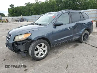 2007 Hyundai Santa Fe SE with VIN 5NMSH13E37H079690, listed as a Copart auction lot 60444215 with 322,885 mi miles and Salvage title. Bid and sale history available at DreamBid. Image 1.