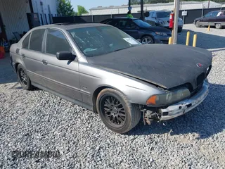 2003 BMW 5 Series 530iA with VIN WBADT63453CK29705, listed as a IAAI auction lot 42079745 with 1 mi miles. Bid and sale history available at carsss.com. Image 1.