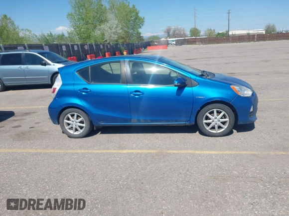 2013 Toyota Prius One with VIN JTDKDTB38D1544445, listed as a IAAI auction lot 42158624 with 249,997 mi miles. Bid and sale history available at carsss.com. Image 13.