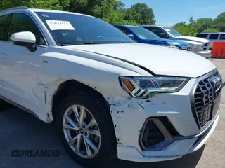 2023 Audi Q3 S line Premium with VIN WA1DECF34P1096834, listed as a IAAI auction lot 42644123 with 62,360 mi miles and . Bid and sale history available at DreamBid. Image 6.