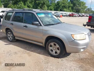 2007 Subaru Forester X with VIN JF1SG63687H716573, listed as a IAAI auction lot 42534135 with 235,827 mi miles and . Bid and sale history available at DreamBid. Image 1.