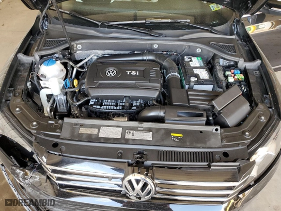 2015 Volkswagen Passat 1.8T Sport with VIN 1VWBT7A32FC120193, listed as a Copart auction lot 53448315 with 27,996 mi miles and Salvage Title. Bid and sale history available at carsss.com. Image 11.