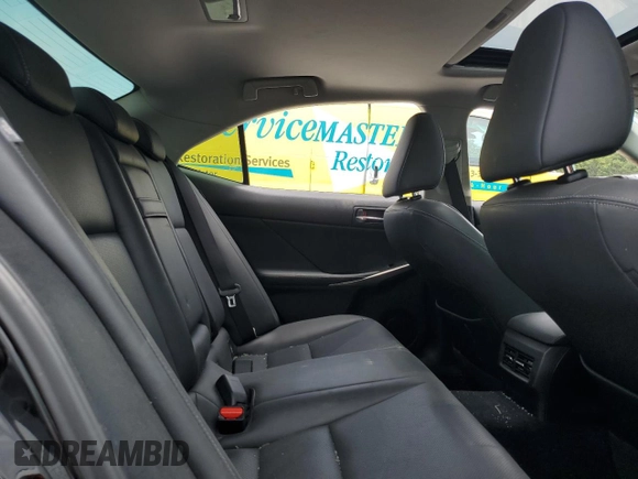 2014 Lexus IS 250 with VIN JTHBF1D2XE5011525, listed as a Copart auction lot 58239585 with 151,164 mi miles and Salvage title. Bid and sale history available at DreamBid. Image 10.