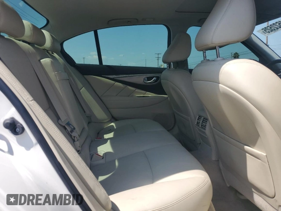 2016 Infiniti Q50 with VIN JN1EV7AR1GM344990, listed as a Copart auction lot 54622525 with 71,930 mi miles and Salvage Title. Bid and sale history available at DreamBid. Image 10.