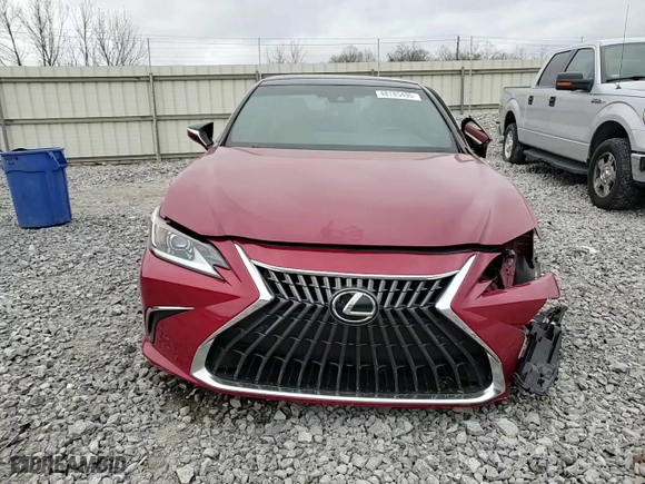 2022 Lexus ES with VIN 58ADZ1B15NU115491, listed as a Copart auction lot 48785495 with 49,130 mi miles and Salvage Title. Bid and sale history available at carsss.com. Image 11.