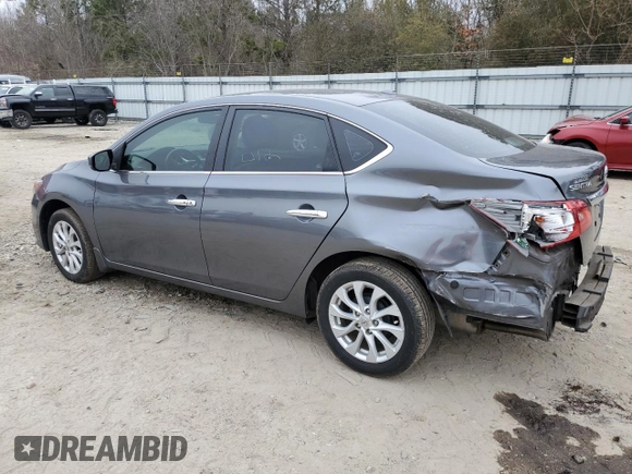 2018 Nissan Sentra SV with VIN 3N1AB7AP1JL645945, listed as a Copart auction lot 48471935 with 80,308 mi miles and Salvage Title. Bid and sale history available at carsss.com. Image 2.