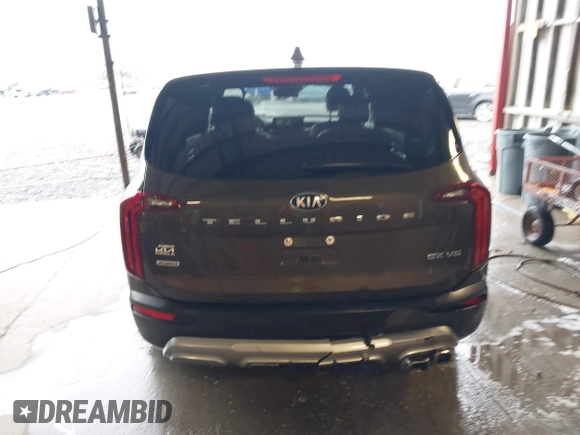 2021 Kia Telluride SX with VIN 5XYP5DHC6MG108631, listed as a IAAI auction lot 42080060 with 83,190 mi miles. Bid and sale history available at carsss.com. Image 16.