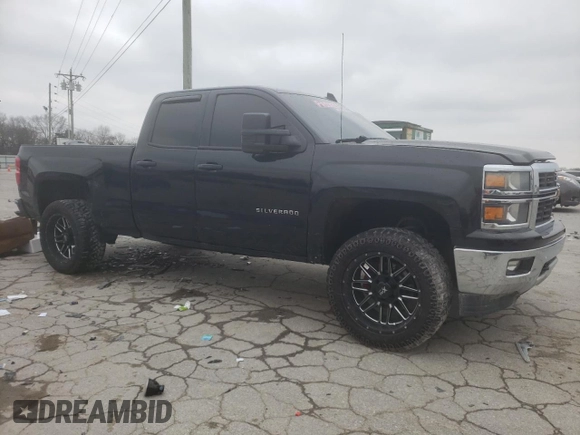 2015 Chevrolet Silverado 1500 LT with VIN 1GCVKREC2FZ276367, listed as a Copart auction lot 45243245 with 100,637 mi miles and Salvage Title. Bid and sale history available at carsss.com. Image 4.
