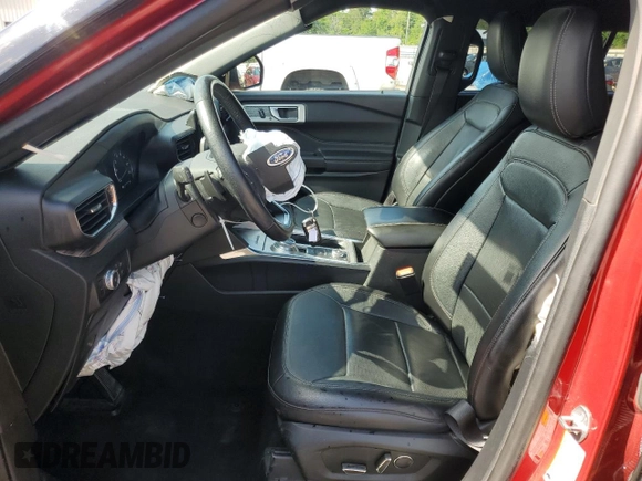 2020 Ford Explorer Limited z VIN 1FMSK8FH3LGC04006, wystawiony jako Copart lot #55095325 z przebiegiem 55 524 mil mil oraz Szkoda całkowita • Salvage title. Historia ofert i sprzedaży dostępna na DreamBid. Obrazek 7.