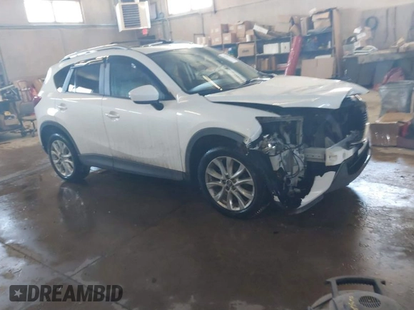 2013 Mazda CX-5 Grand Touring with VIN JM3KE4DE1D0159632, listed as a IAAI auction lot 41524272 with 99,479 mi miles. Bid and sale history available at carsss.com. Image 1.