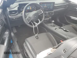 2024 Ford Mustang GT with VIN 1FA6P8CF7R5435012, listed as a Copart auction lot 49123195 with 3,207 mi miles and Salvage title. Bid and sale history available at DreamBid. Image 8.