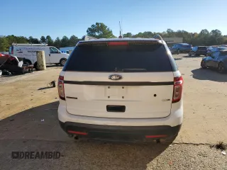 2015 Ford Utility Police Interceptor with VIN 1FM5K8AR2FGA21634, listed as a Copart auction lot 81078944 with 53,664 mi miles and Salvage Title. Bid and sale history available at carsss.com. Image 6.