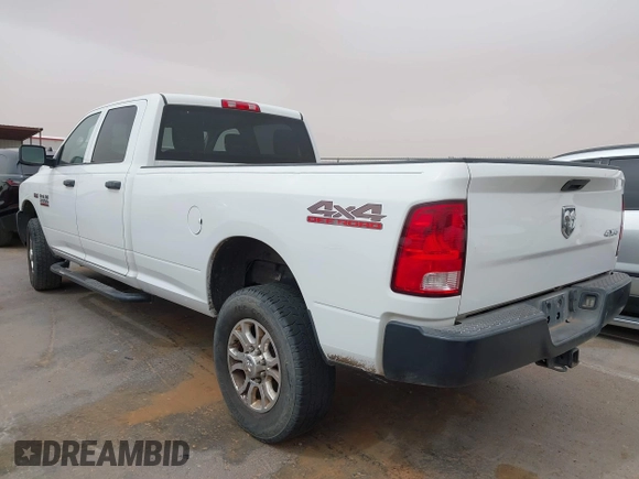 2014 Ram 2500 Tradesman with VIN 3C6TR5HT9EG260650, listed as a IAAI auction lot 41786278 with 107,222 mi miles. Bid and sale history available at carsss.com. Image 3.