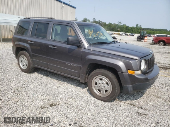 2016 Jeep Patriot Sport with VIN 1C4NJPBA9GD642883, listed as a Copart auction lot 58976265 with 71,713 mi miles and Salvage title. Bid and sale history available at DreamBid. Image 4.