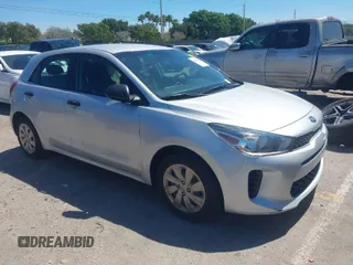 2018 Kia Rio LX with VIN 3KPA25AB1JE075794, listed as a IAAI auction lot 41848532 with 61,005 mi miles and . Bid and sale history available at DreamBid. Image 1.