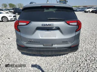 2023 GMC Terrain SLE with VIN 3GKALTEG1PL146735, listed as a Copart auction lot 44252865 with 33,767 mi miles and Salvage title. Bid and sale history available at DreamBid. Image 6.