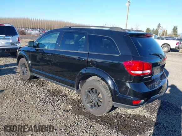 2019 Dodge Journey SE with VIN 3C4PDCBB5KT841465, listed as a IAAI auction lot 41558770 with 84,090 mi miles and . Bid and sale history available at DreamBid. Image 3.