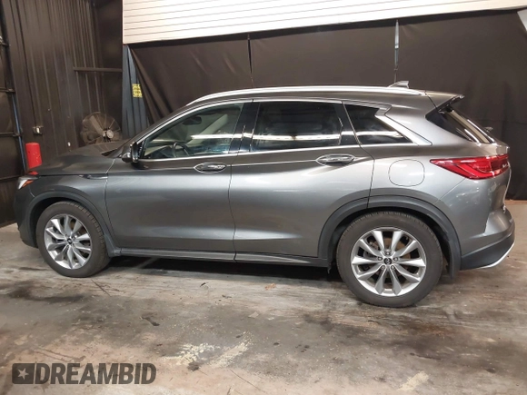 2019 Infiniti QX50 Essential with VIN 3PCAJ5M37KF141381, listed as a IAAI auction lot 42099327 with 55,177 mi miles and . Bid and sale history available at DreamBid. Image 15.