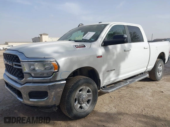 2022 Ram 2500 Big Horn with VIN 3C6UR5DJ9NG197347, listed as a IAAI auction lot 41830292 with 79,890 mi miles. Bid and sale history available at carsss.com. Image 6.