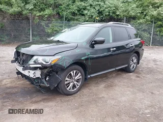 2018 Nissan Pathfinder SL with VIN 5N1DR2MM7JC675369, listed as a IAAI auction lot 42190663 with 60,006 mi miles and . Bid and sale history available at DreamBid. Image 2.