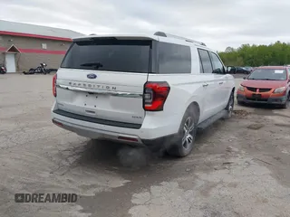 2024 Ford Expedition Max Limited with VIN 1FMJK1K80REA51291, listed as a IAAI auction lot 42297501 with 35,258 mi miles and . Bid and sale history available at DreamBid. Image 4.