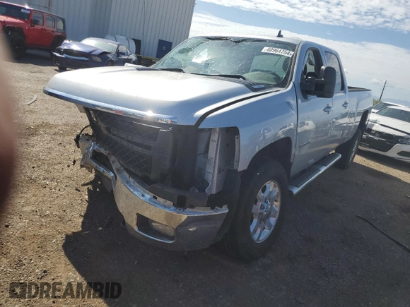 2013 Chevrolet Silverado 3500HD High Country with VIN 1GC4K1E82DF217052, listed as a Copart auction lot 60964754 with 0 mi miles and Salvage Title. Bid and sale history available at carsss.com. Image 1.