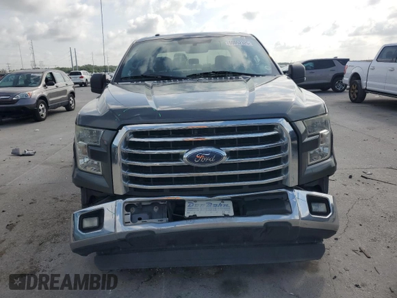 2015 Ford F-150 XL with VIN 1FTEW1CP9FFB87506, listed as a Copart auction lot 60052325 with 262,205 mi miles and Salvage title. Bid and sale history available at DreamBid. Image 5.