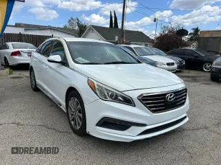 2015 Hyundai Sonata 2.4L Sport with VIN 5NPE34AFXFH082452, listed as a Copart auction lot 52045955 with 93,854 mi miles and Clean Title. Bid and sale history available at carsss.com. Image 1.