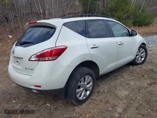 2011 Nissan Murano SV with VIN JN8AZ1MW9BW162454, listed as a IAAI auction lot 41892202 with 152,286 mi miles. Bid and sale history available at carsss.com. Image 4.