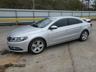 2015 Volkswagen CC R-Line with VIN WVWBN7AN5FE817893, listed as a Copart auction lot 89400875 with 154,105 mi miles and Salvage Title. Bid and sale history available at carsss.com. Image 1.
