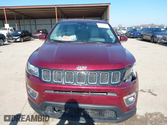2021 Jeep Compass Limited with VIN 3C4NJCCBXMT531362, listed as a IAAI auction lot 41239488 with 88,893 mi miles. Bid and sale history available at carsss.com. Image 13.