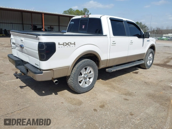 2013 Ford F-150 XL with VIN 1FTFW1EF3DFB95932, listed as a IAAI auction lot 41738457 with 226,054 mi miles. Bid and sale history available at carsss.com. Image 4.