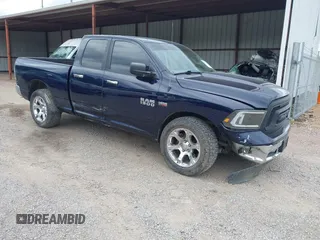 2013 Ram 1500 SLT z VIN 1C6RR7GT0DS631497, wystawiony jako IAAI lot #42196153 z przebiegiem 130 622 mil mil oraz . Historia ofert i sprzedaży dostępna na DreamBid. Obrazek 1.