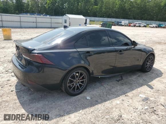 2017 Lexus IS 300 with VIN JTHCM1D22H5016393, listed as a Copart auction lot 59848545 with 77,893 mi miles and Salvage title. Bid and sale history available at DreamBid. Image 3.
