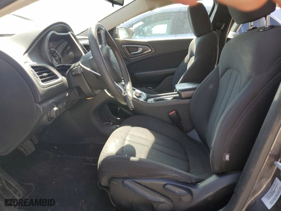 2015 Chrysler 200 Limited with VIN 1C3CCCAB8FN716294, listed as a Copart auction lot 48995395 with 104,348 mi miles and Salvage Title. Bid and sale history available at carsss.com. Image 7.
