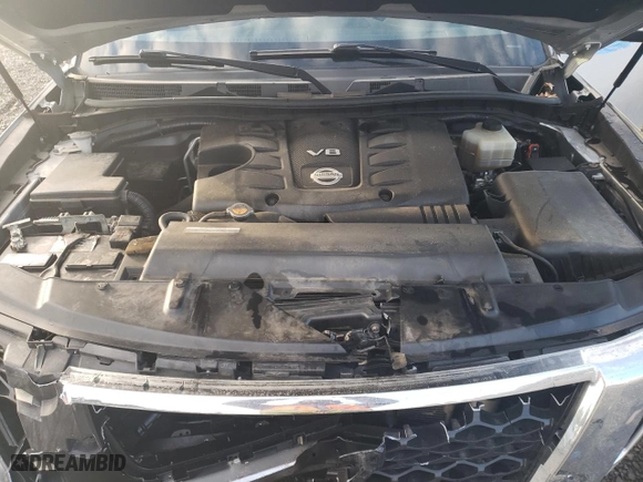 2017 Nissan Armada SV with VIN JN8AY2NC5H9506138, listed as a Copart auction lot 83483064 with 127,638 mi miles and Salvage Title. Bid and sale history available at carsss.com. Image 12.