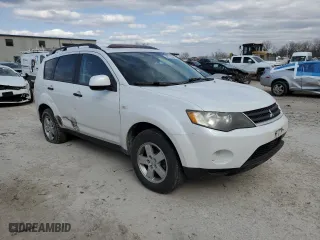 2007 Mitsubishi Outlander ES with VIN JA4MS31X77U010904, listed as a Copart auction lot 48112985 with 149,620 mi miles and Salvage Title. Bid and sale history available at carsss.com. Image 4.